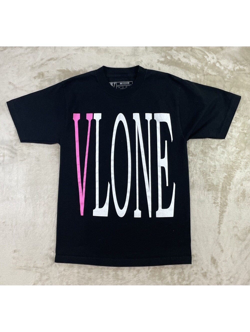 Rare VLONE Staple Black And Pink T-shirt Mens Size S - Excellent Condition